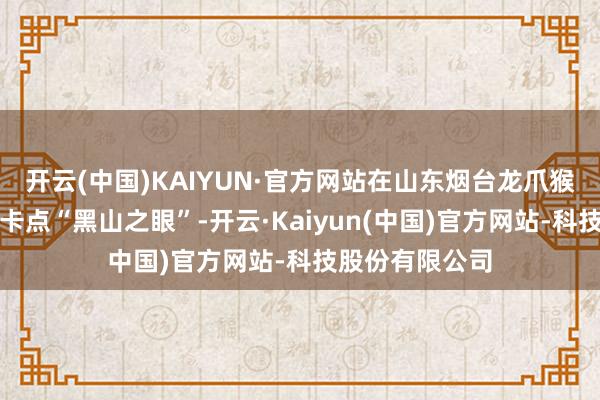 开云(中国)KAIYUN·官方网站在山东烟台龙爪猴子园的热点打卡点“黑山之眼”-开云·Kaiyun(中国)官方网站-科技股份有限公司